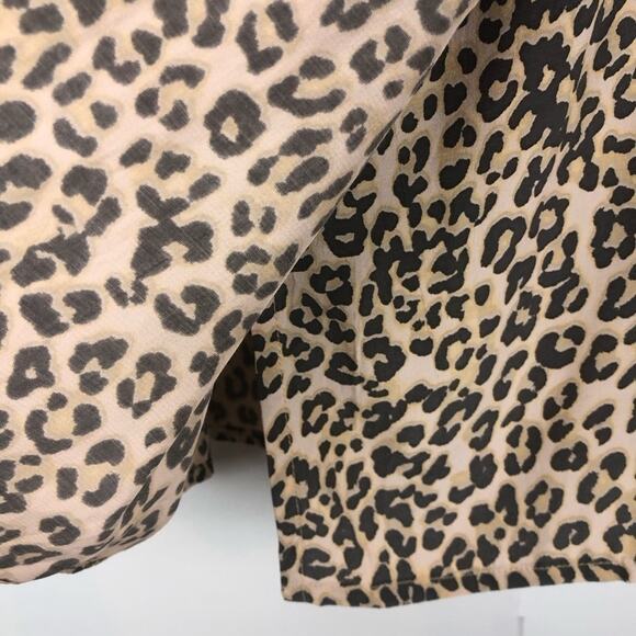 FAITHFULL THE BRAND Leopard Baja Wrap Mini Dress 2 - Picture 5 of 11